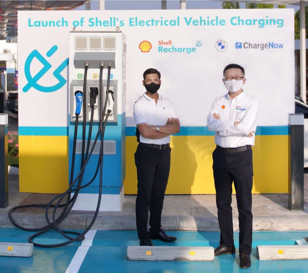 จุดชาร์จรถยนต์ไฟฟ้า-Shell-Recharge