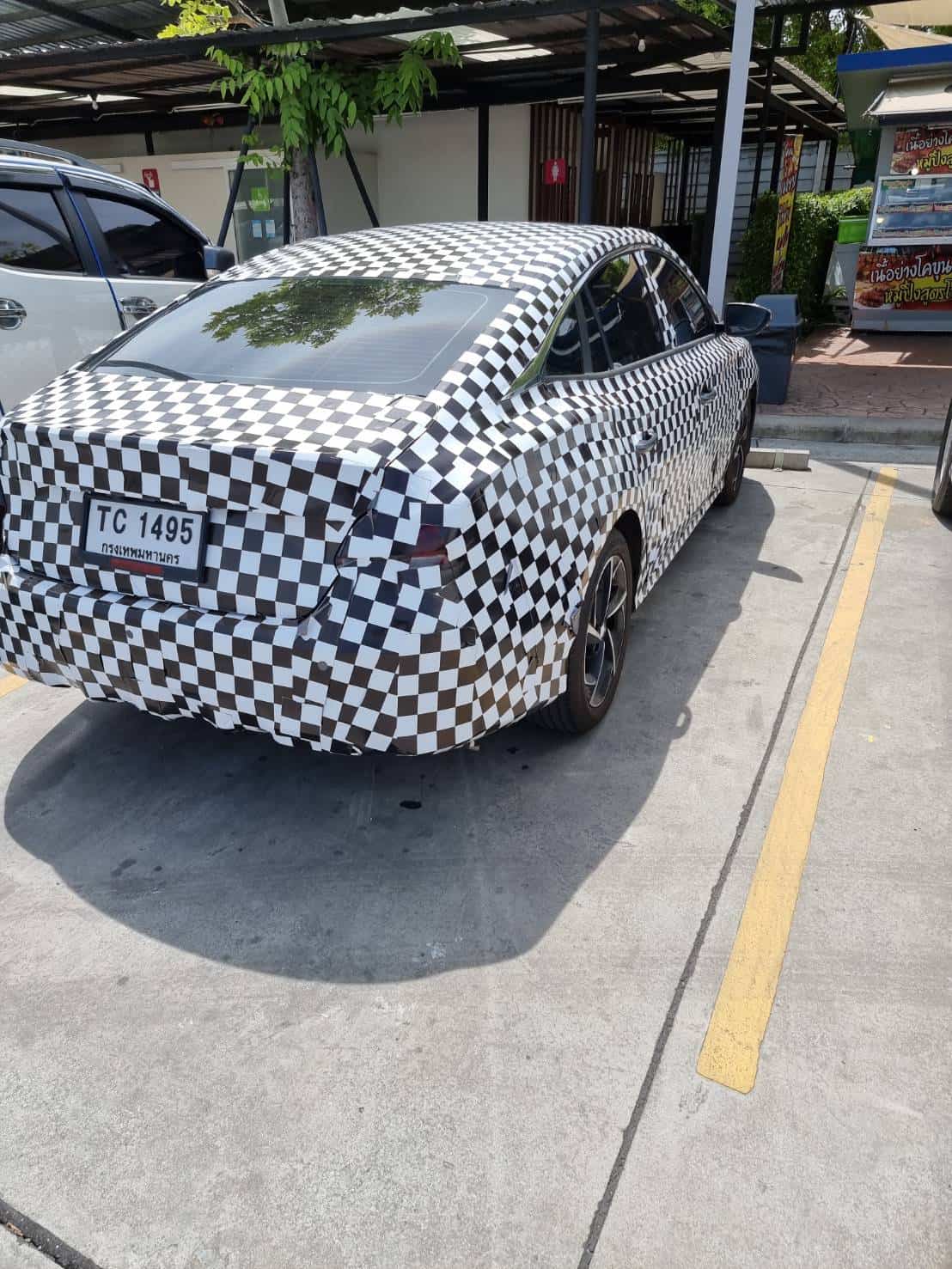 spy shot All New MG5