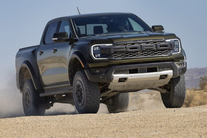 Ford Ranger RAPTOR เวอร์ชั่นอเมริกา V6 3.0 EcoBoost 405 แรงม้า ยาง ...
