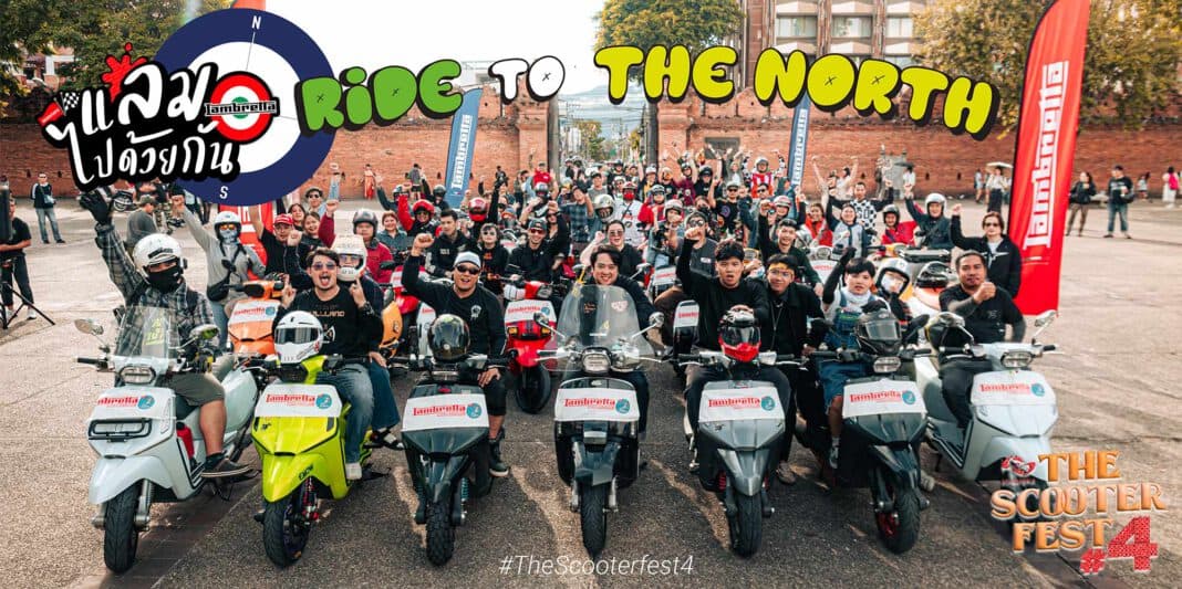 The Scooter Fest 4 “Lambretta Ride to the north”