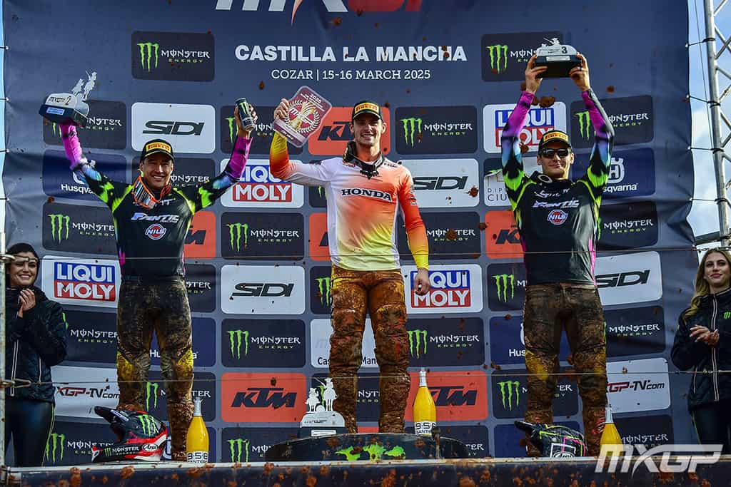 Podium MXGP 2025 Round2