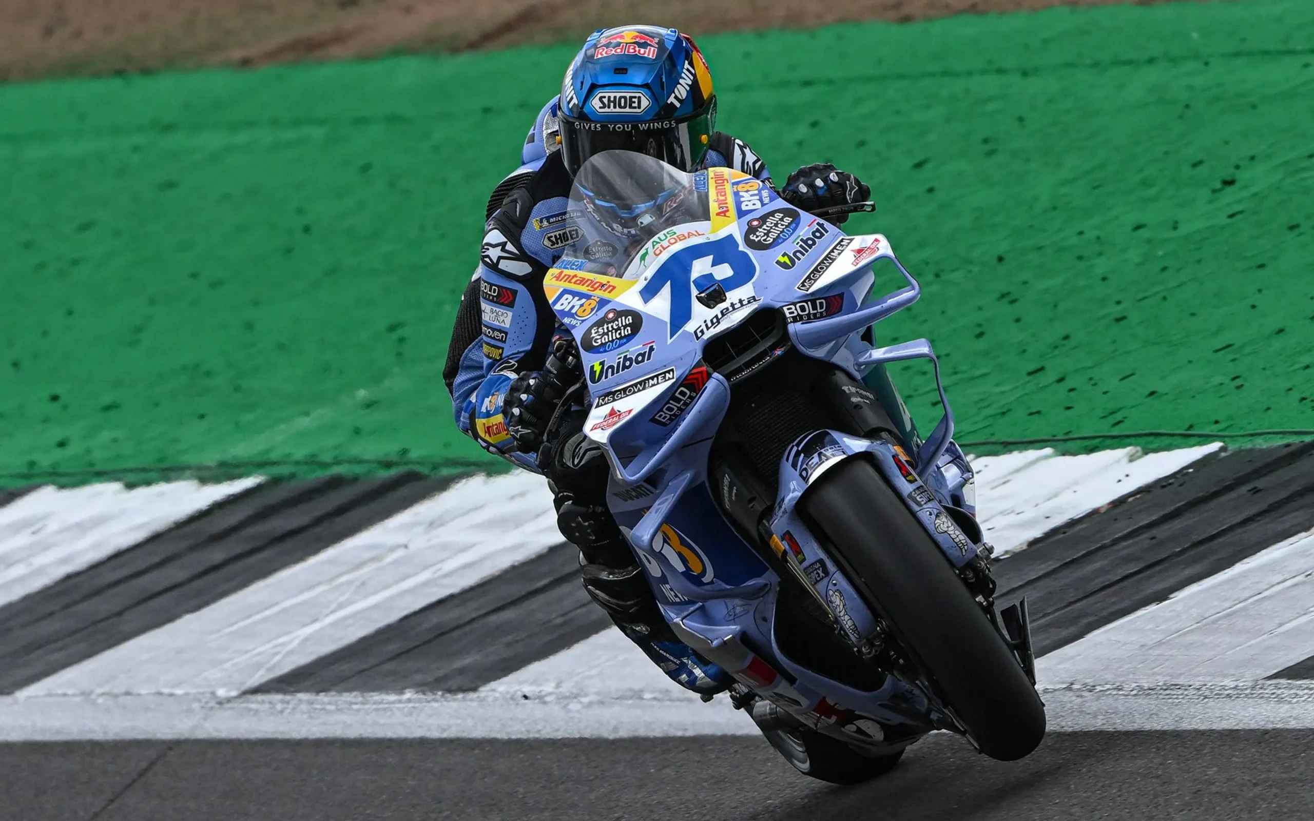 Alex Marquez Win Sprint Race British