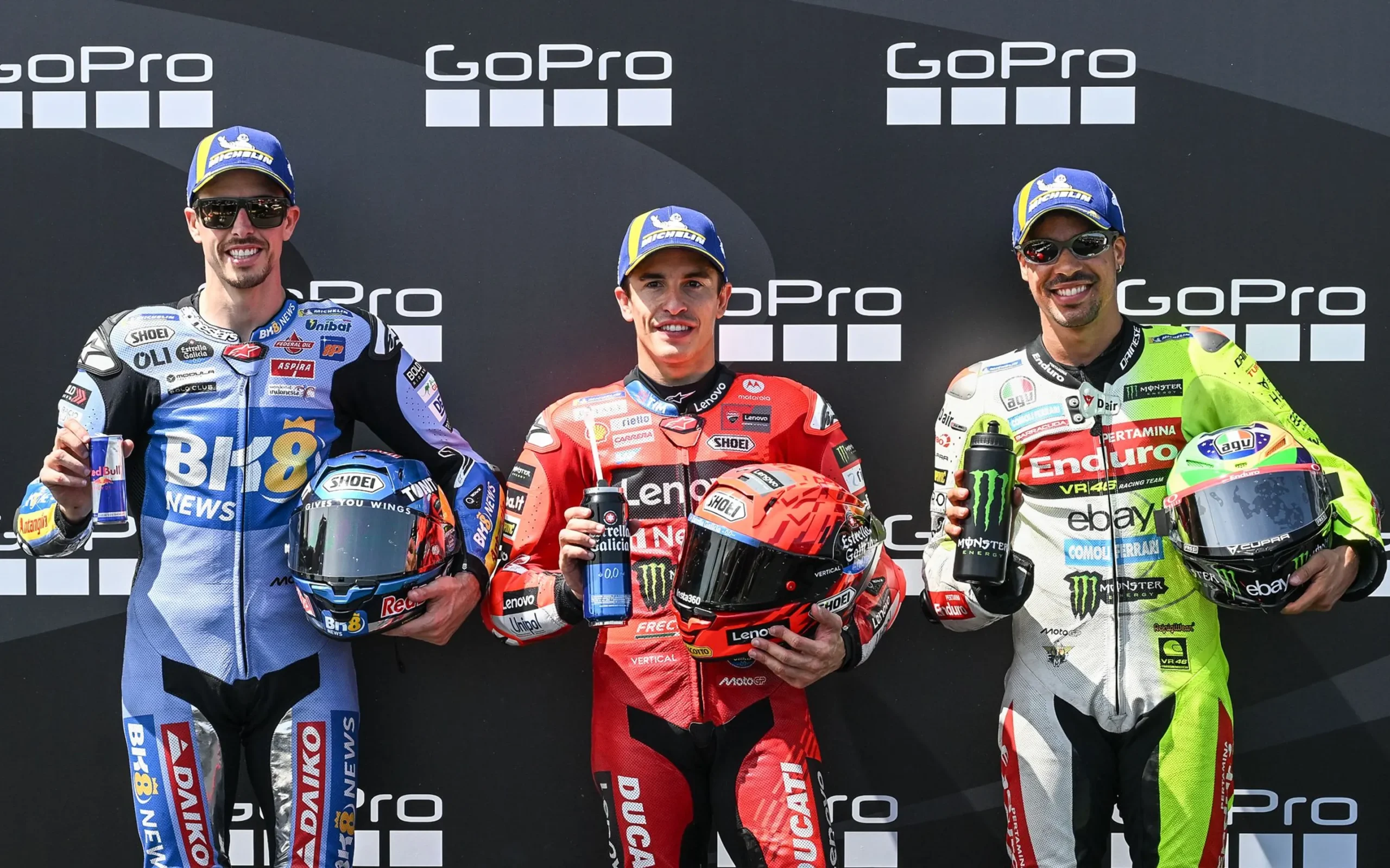 Podium Grand Prix of Aragon 2025