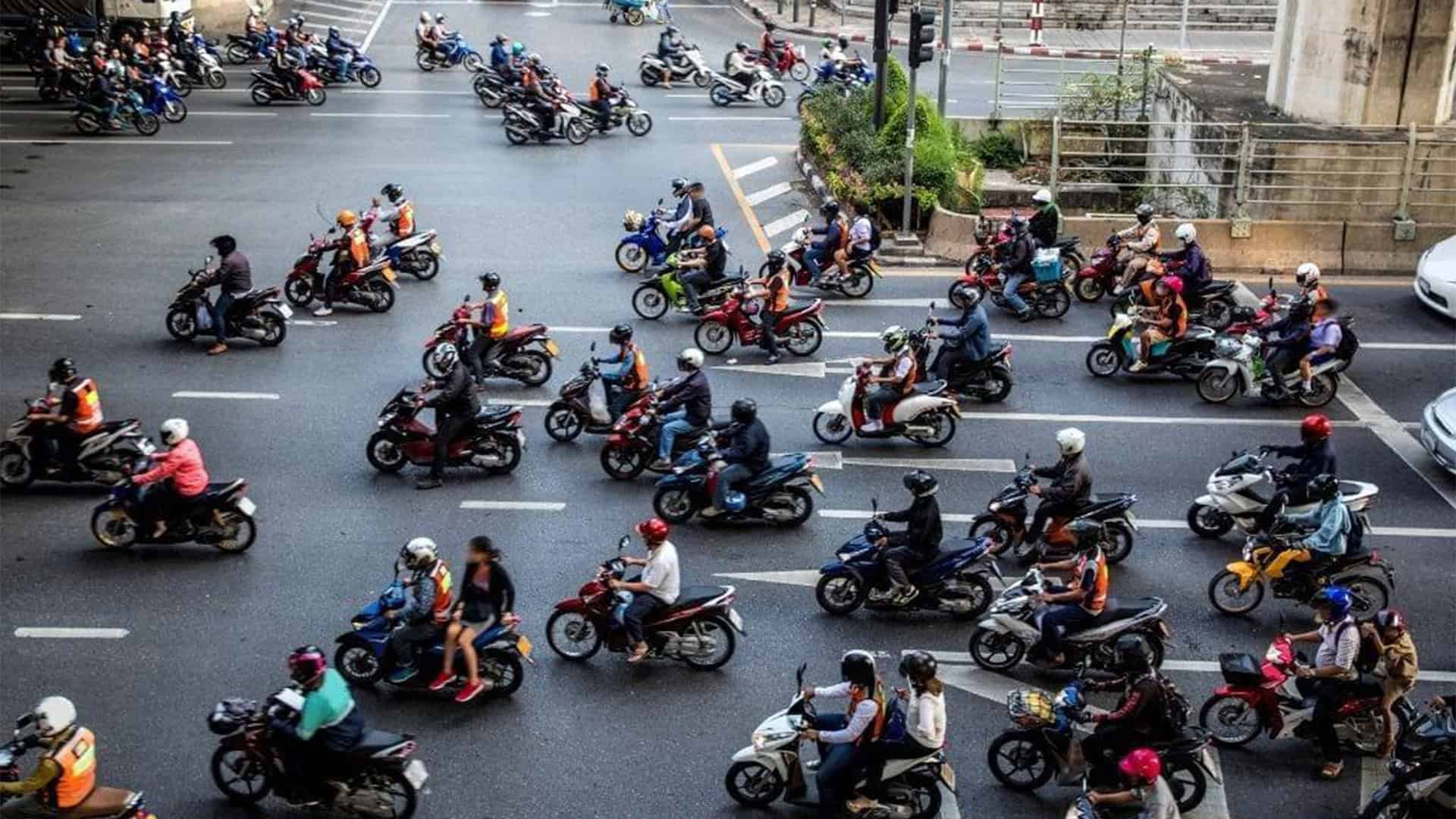 Thị trường xe máy Thái Lan đạt mốc 1 triệu chiếc bán ra trong 7 tháng, tăng trưởng 1,8% - Autolifethailand.tv