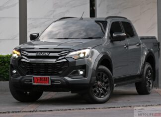 พาไปชมภาพรถคันจริง Isuzu D-Max V-Cross (2025) 3.0 4WD : 937,000 – 1,297,000 บาท | พวงมาลัยไฟฟ้า – กล้องรอบคัน 360 องศา D-Max V-Cross