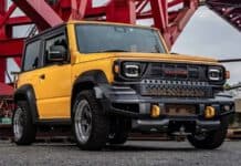 Suzuki Jimny ชุดแปลงหน้าเป็นหน้า Hilux Champ จากญี่ปุ่น โดยสำนัก Garage Ill Suzuki Jimny