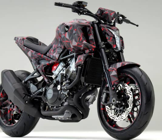 Honda เผยโฉมรถต้นแบบ V3R 900 E-Compressor ใน EICMA 2025 V3R 900