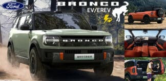 ลุ้นมาไทย ! Ford BRONCO EV รถไฟฟ้า100% และ EREV นำเข้าจากจีน แบต 105.4 kWh วิ่งระยะ 610 km. Ford Bronco EV EREV