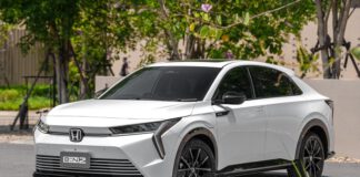 ภาพรถคันจริง Honda e:N2 รถไฟฟ้า100% ราคาอย่างเป็นทางการ : 1,429,000 บาท (นำเข้า CBU จีน) แบต 68.8 kWh DC 78 kW Honda e:N2