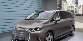 Mercedes-Benz VLE รถตู้ไฟฟ้า100% แบต 800V 115 kW วิ่งระยะกว่า 700 km. (WLTP) ชาร์จ DC 300 kW Mercedes-Benz VLE