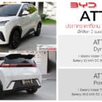 เปิดสเป็ค – ภาพรถคันจริง BYD ATTO 1 รถไฟฟ้า100% เวอร์ชั่นไทย Hatchback 5 ประตู วางตลาดต่ำกว่า Dolphin