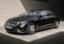 Mercedes-Benz EQS Facelift รถไฟฟ้า100% วิ่งระยะ 926 km. (WLTP) แบต 800V 122 kWh ชาร์จ DC 350 kW Mercedes-Benz EQS Facelift