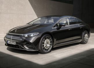 Mercedes-Benz EQS Facelift รถไฟฟ้า100% วิ่งระยะ 926 km. (WLTP) แบต 800V 122 kWh ชาร์จ DC 350 kW Mercedes-Benz EQS Facelift