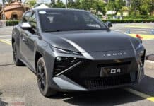 ภาพรถคันจริง OMODA C4 EV รถไฟฟ้า100% น้องเล็กสุด คาดราคาเริ่มต้น 500,000 บาท เปิดตัวในไทย ปลายปี 2026 นี้ ! OMODA C4 EV