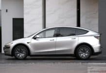 พาไปชมภาพรถคันจริง TESLA Model Y L 6-Seaters รถไฟฟ้า100% ราคาอย่างเป็นทางการ : 1,999,000 บาท | เบาะ 3 แถว 6 ที่นั่ง TESLA Model Y L