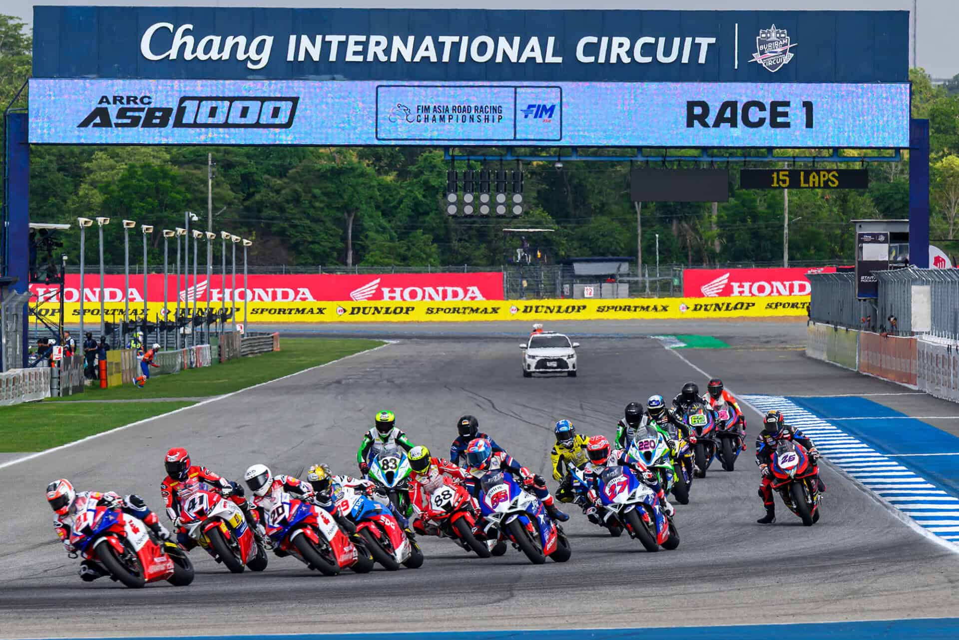 การแข่งขัน Asia Road Racing 2026 สนามที่ 2 เรซแรก เดือดทุกคลาส ...