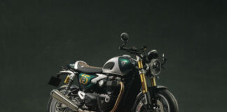 Triumph เปิดตัว Speed Twin 1200 Café Racer DGR Edition คันเดียวในโลก Triumph