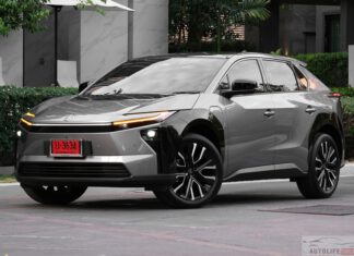 พาไปชมภาพรถคันจริง Toyota BZ4X Minorchange รถไฟฟ้า100% ราคาอย่างเป็นทางการ : 1,529,000 – 1,649,000 บาท (นำเข้า CBU ญี่ปุ่น) Toyota BZ4X