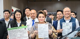 สคบ. ลุยตรวจโชว์รูมติดฉลาก รถยนต์ไฟฟ้า เร่งแก้ปัญหา “ชำรุด-ลอยแพ-ราคาดิ่ง” รถยนต์ไฟฟ้า