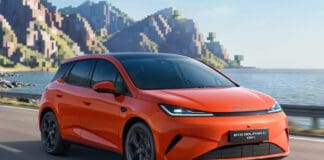 BYD Dolphin G DM-i ขุมพลัง PHEV เบนซิน 1.5 + มอเตอร์ 209 แรงม้า แบต 18.3 kWh วิ่งน้ำมัน+ไฟฟ้า 1,040 km. (WLTP)