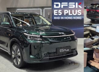 เปิดตัวพวงมาลัยขวา DFSK E5 PLUS ขุมพลัง REEV ตัวถัง SUV เบาะ 3 แถว 6-7 ที่นั่ง ในฮ่องกง DFSK E5 PLUS