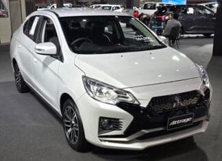 ภาพรถคันจริง Mitsubishi Attrage MY2026 ราคาอย่างเป็นทางการ : 564,000 – 619,000 บาท | เบนซิน 1.2 ลิตร ปรับใหม่ Mitsubishi Attrage MY2026