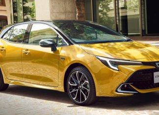 Toyota Corolla Sport Z Active Elegance จากญี่ปุ่น ตกแต่งพิเศษพร้อมสีเหลือง Mustard ขุมพลังเดิม