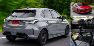 ภาพรถคันจริง Honda City e:HEV RS Minorchange 2026 (Sedan/Hatchback) : 739,000 – 749,000 บาท | 1.5 Full Hybrid Honda City Minorchange 2026