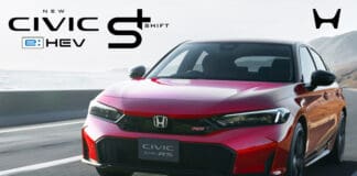 Honda Civic e:HEV S+ SHIFT MY2026-2 เตรียมเปิดตัวในไทย กรกฎาคม 2026 นี้ ! เน้นความสนุกในการขับขี่ Honda Civic e:HEV S+ SHIFT