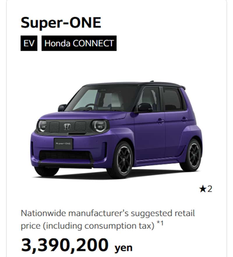 Honda Super-One EV