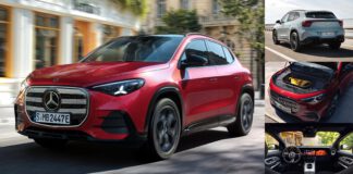 Mercedes-Benz all-electric GLA EV รถไฟฟ้า100% ครั้งแรก แบต 800V ชาร์จ DC 320 kW วิ่งระยะ 657 km. (WLTP) GLA EV
