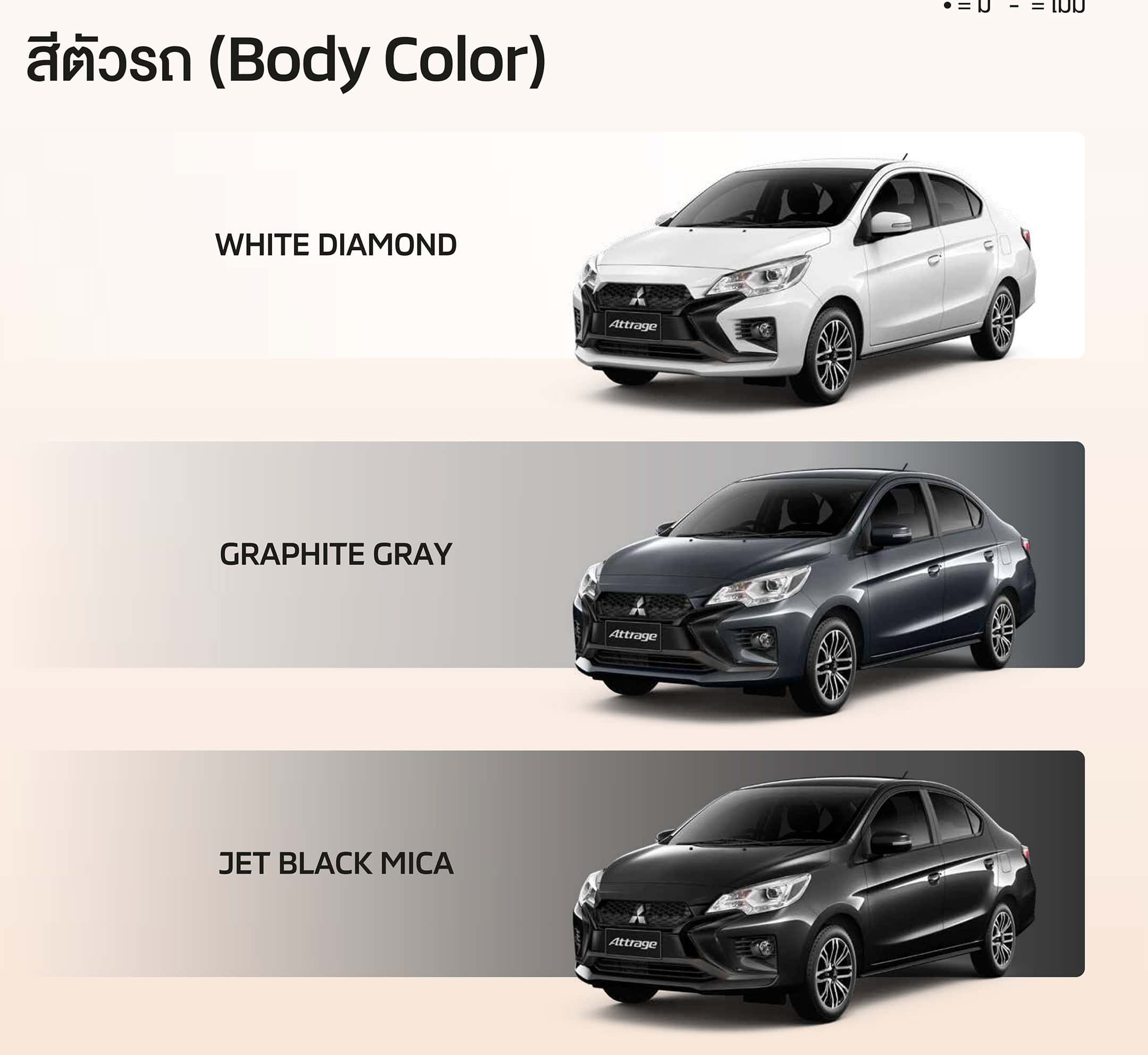 Mitsubishi Attrage MY2026