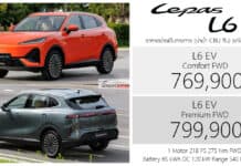 LEPAS L6 EV รถไฟฟ้า100% ราคาอย่างเป็นทางการ : 769,900 – 799,900 บาท (นำเข้า CBU จีน) | SUV แบต 65 kWh LEPAS L6