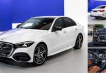 Mercedes-Benz C-Class Facelift (W206) ปรับดีไซน์ครั้งใหญ่ กระจังหน้า Radiator Grille ไฟดวงดาว Star Design Mercedes-Benz C-Class Facelift