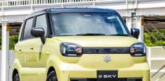 ภาพรถคันจริง Suzuki e SKY EV รถไฟฟ้า100% K-Car Hatchback 5 ประตู เปิดตัวในญี่ปุ่น ปลายปี 2026 นี้ ! Suzuki e SKY EV