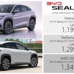 BYD Sealion 7 MY2026 รถไฟฟ้า100% ราคาอย่างเป็นทางกาาร : 1,199,900 – 1,349,900 บาท | รุ่นย่อยใหม่ AWD Ultimate 800V BYD Sealion 7