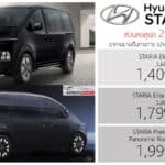 ส่วนลด 250,000 ! Hyundai STARIA ราคาพิเศษ : 1,409,000 – 1,999,000 บาท | แคมเปญ Game On, Deal On Hyundai STARIA