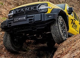 GWM Tank 300 Hooke Trail Edition ปรับช่วงล่างหลายขนาน ด้านหน้าเป็นแบบคานแข็ง