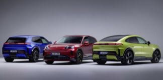 Porsche Cayenne Electric เพิ่มชาร์จไฟบ้านไร้สาย และประตูไฟฟ้า พร้อมทางเลือก SUV / Coupé