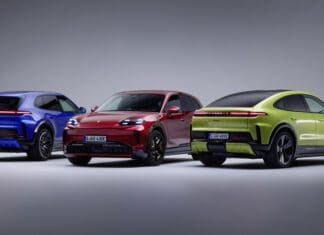 Porsche Cayenne Electric เพิ่มชาร์จไฟบ้านไร้สาย และประตูไฟฟ้า พร้อมทางเลือก SUV / Coupé