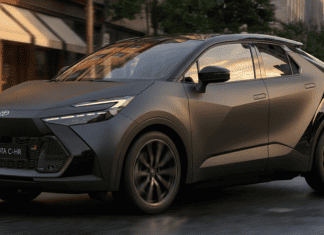Toyota C-HR GR SPORT รุ่นย่อยใหม่จากยุโรป สีด้านตัดสีดำ เปลี่ยนล้อใหม่พร้อมช่วงล่าง