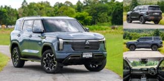 ภาพรถคันจริง รุ่น GSR 2WD เวอร์ชั่นไทย All NEW Mitsubishi PAJERO ราคาคาดการณ์ 1.6x – 1.9x ล้านบาท ! All NEW Mitsubishi PAJERO
