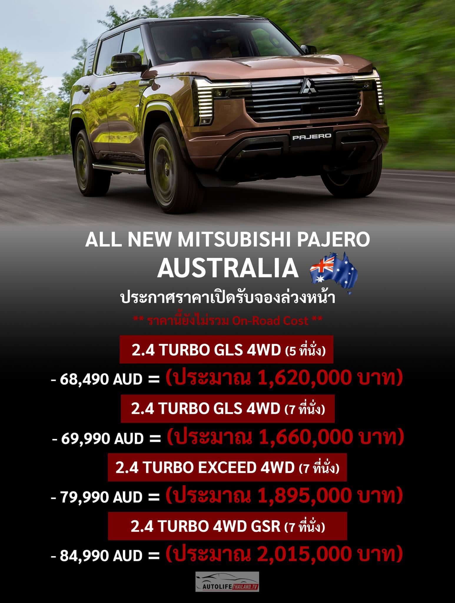 All NEW Mitsubishi PAJERO