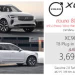 ส่วนลด 800,000 ! Volvo XC90 Ultra T8 PHEV AWD (MY2026) ราคาพิเศษ : 3,690,000 บาท (นำเข้ามาเลเซีย) | Warehouse Mega Deal Volvo XC90