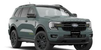 Ford Everest Wolftrak รุ่นย่อยใหม่จากออสเตรเลีย ตัวถังสีใหม่พร้อมเพิ่มลูกเล่นเน้นช่วยลากจูง Trailer