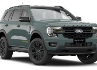 Ford Everest Wolftrak รุ่นย่อยใหม่จากออสเตรเลีย ตัวถังสีใหม่พร้อมเพิ่มลูกเล่นเน้นช่วยลากจูง Trailer