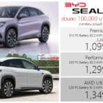 ส่วนลด 100,000 ! ราคาพิเศษ BYD Sealion 7 MY2026 รถไฟฟ้า100% : 1,099,900 – 1,349,900 บาท (นำเข้า CBU จีน) | 2 วัน ! 3-4 ตุลาคม 2026 BYD Sealion 7